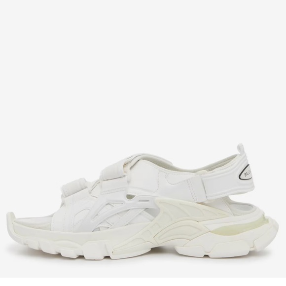 Balenciaga Track Athletic Sandals in White - Picture 4 of 12